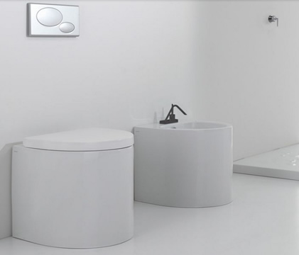 Italienisches Design-WC