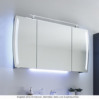 Pelipal Contea Spiegelschrank 130 cm mit Licht in den Türen 