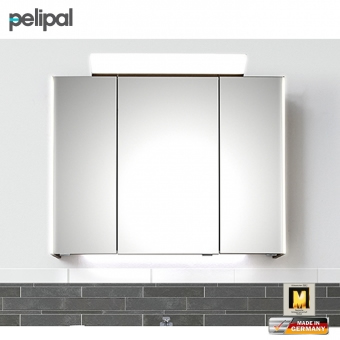 Pelipal 9005 Spiegelschrank 90 cm mit seitlicher LED-Beleuchtung und Farbtemperaturwechsel 