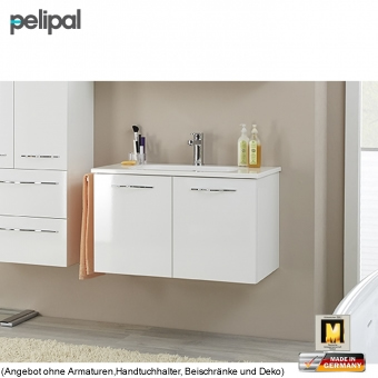 Pelipal 6110 Waschtisch als Set 80 cm 2 Türen 
