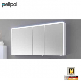 Pelipal 6010 Spiegelschrank 133 cm mit LED-Profil und Lichtkranz 