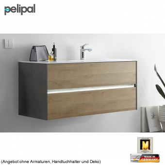 Pelipal 6010 Waschtischset 113 cm Unterschrank 2 Auszüge 