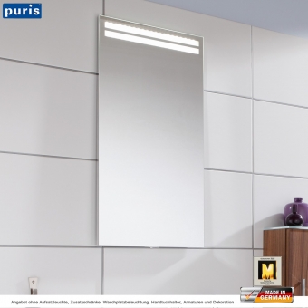 Puris for guests Spiegel als Set 40 cm mit 2 Lichtfenstern oben 