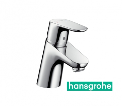 hansgrohe FOCUS Einhebel-Waschtischarmatur 70 mit Zugstangen-Ablaufgarnitur in chrom 