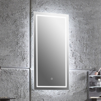 Marlin Gästebad 3010 Spiegelpaneel 40 cm mit Touchsensor 