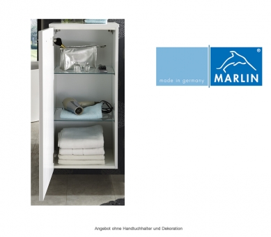 Marlin Badmöbel Highboard 30 cm mit Tür 