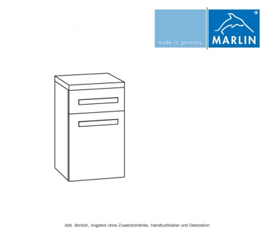 Marlin Motion Unterschrank 40 cm mit Tür und Auszug 