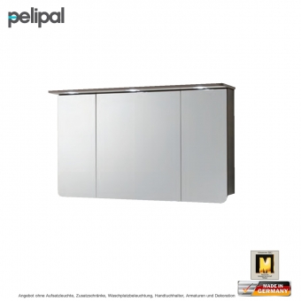 Pelipal 6005 Spiegelschrank 120 cm mit LED-Kranz Beleuchtung 