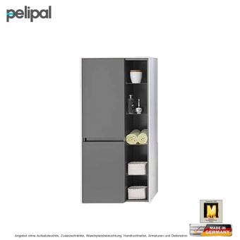 Pelipal 6010 Midischrank 121 cm mit 2 Türen und Regal 