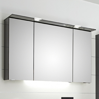 Pelipal 6025 Spiegelschrank 115 cm mit Kranz-Beleuchtung 