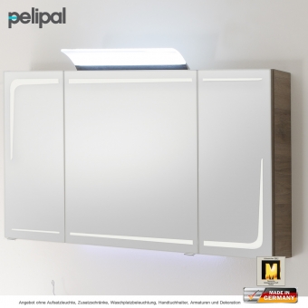 Pelipal 7005 Spiegelschrank mit Licht in den Türen 120 cm 