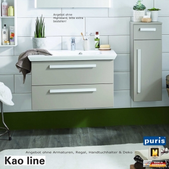 Puris Kao line Waschtisch Set 60 cm 