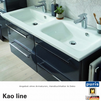 Puris Kao line Waschtisch Set 120 cm 4 Auszügen 