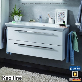 Puris Kao line Waschtisch Set 100 cm 