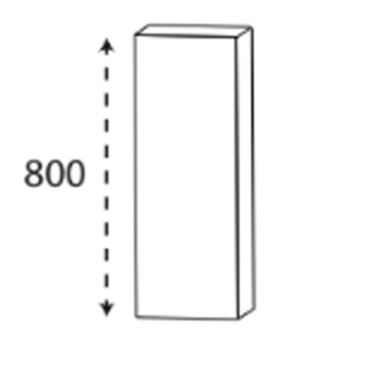 Puris Vialli Oberschrank mit Tür 30 cm 