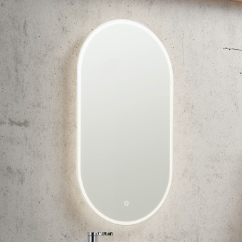 Puris Vialli ovaler Spiegel 50 cm 