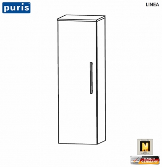 Puris LINEA Mittelschrank 40 cm Breite - 1 Tür 