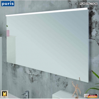 Puris Purefaction Flächenspiegel mit LED Beleuchtung 120 cm 
