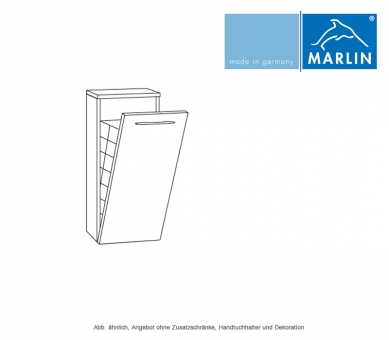 Marlin Scala Highboard mit Wäschekippe 40 cm 