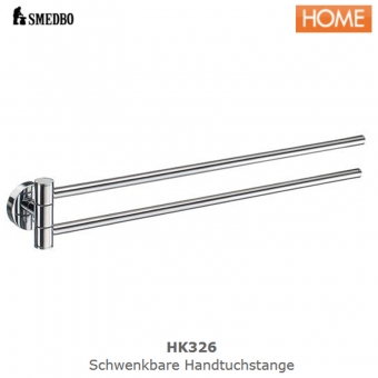Smedbo HOME Handtuchhalter doppelt - HK326 