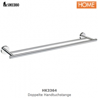 Smedbo HOME Handtuchstange / Handtuchhalter doppelt - HK3364 