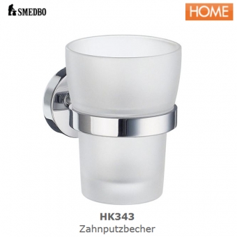Smedbo HOME Zahnputzbecher mit Porzellan - HK343 