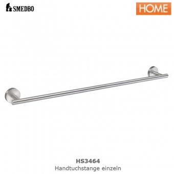 Smedbo HOME Handtuchstange / Handtuchhalter einzeln, matt - HS3464 