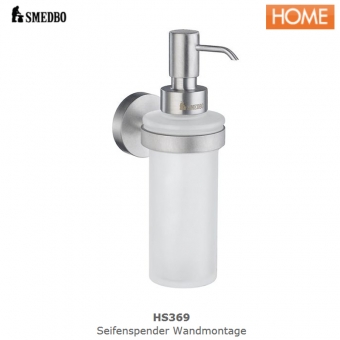 Smedbo HOME Seifenspender, mattglas Porzellan, matt - HS369 